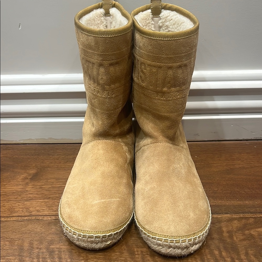Dior Tan Winter & Rain Boots